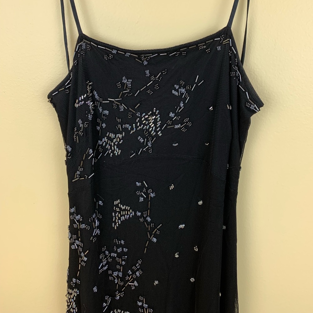 BCBG beaded formal women’s gown